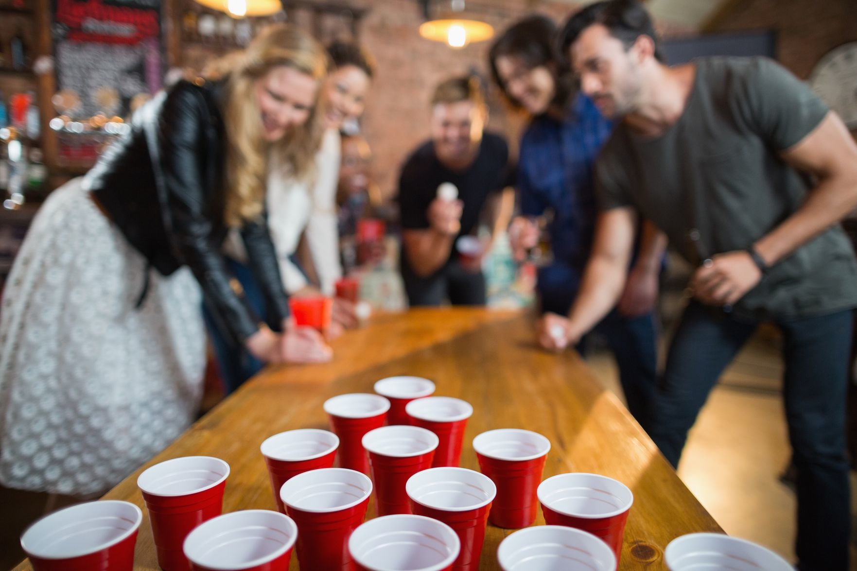 beer pong